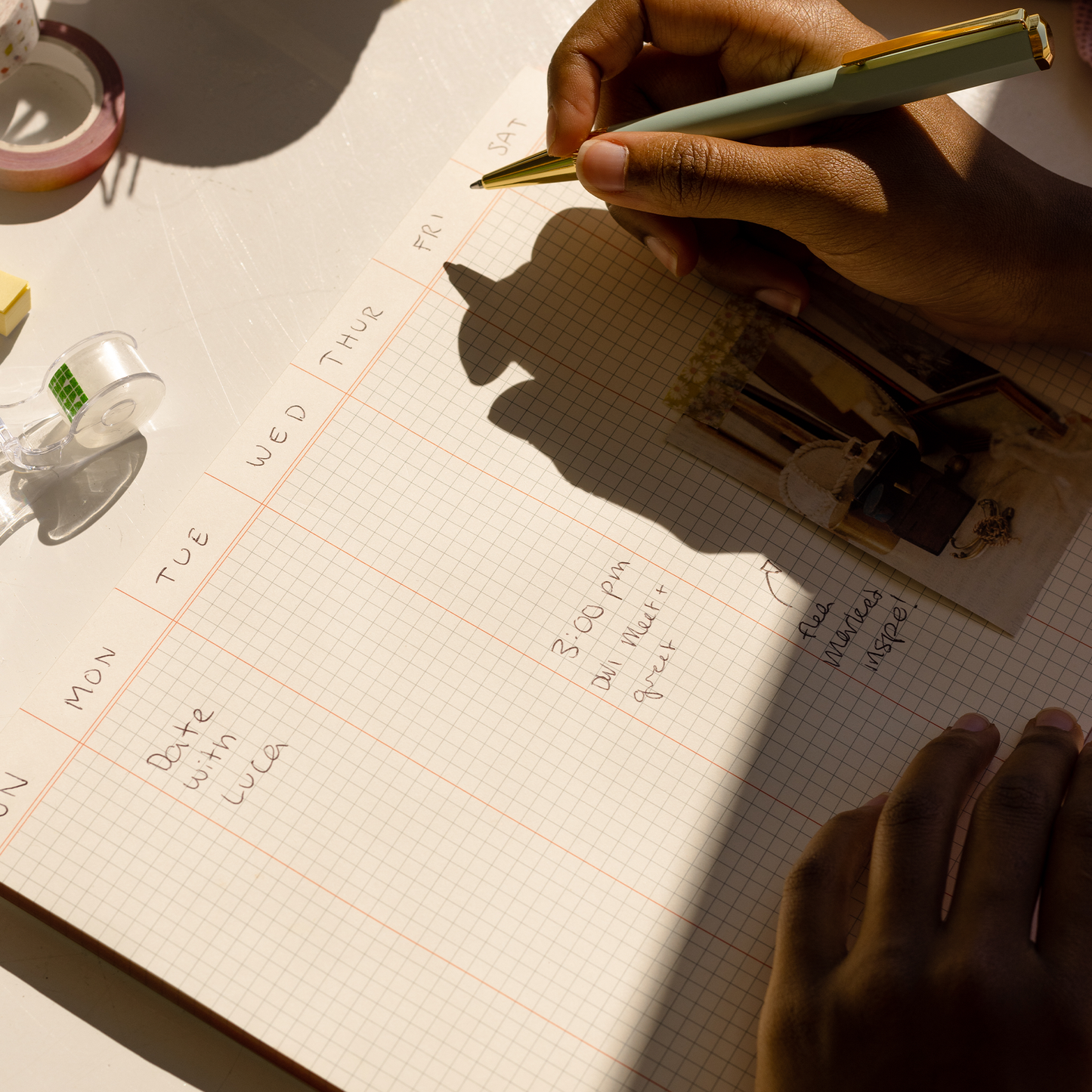 Grid Notepad - Retro