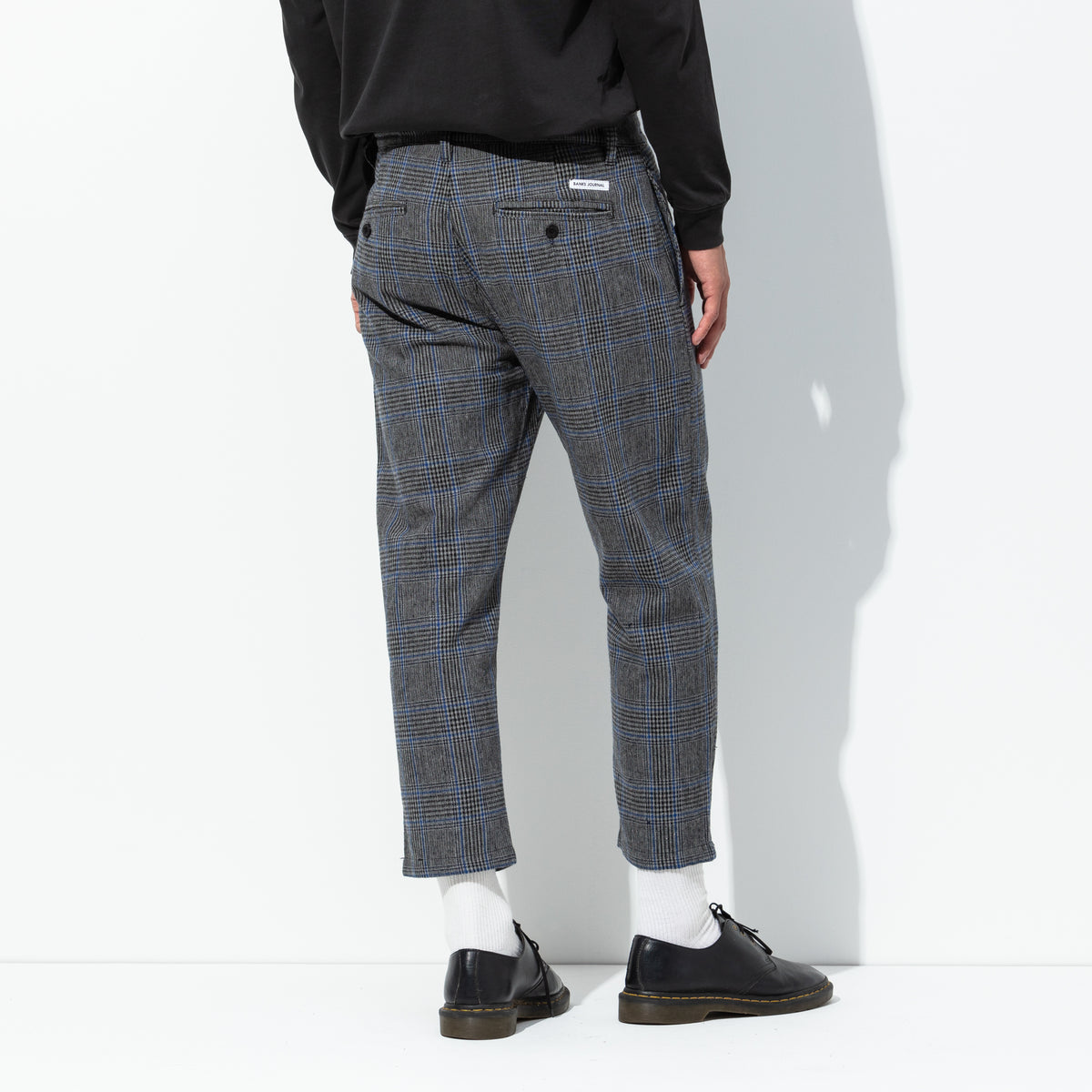Final Sale - Downtown Check Pant - Grey