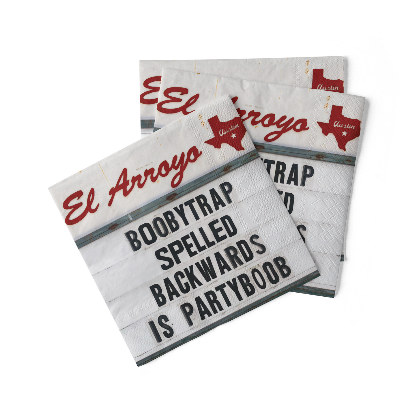 Partyboob Cocktail Napkins