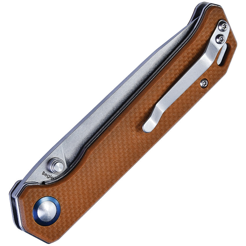 Kizer Cutlery Begleiter Linerlock Tan