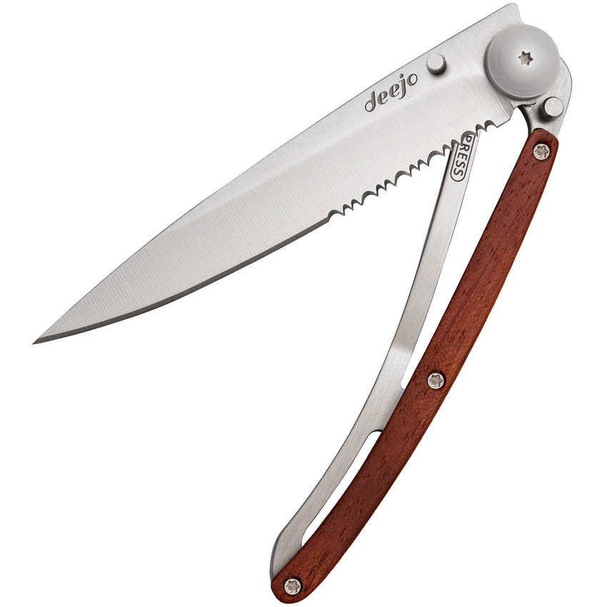 Deejo Tattoo Linerlock 37g Coralwood