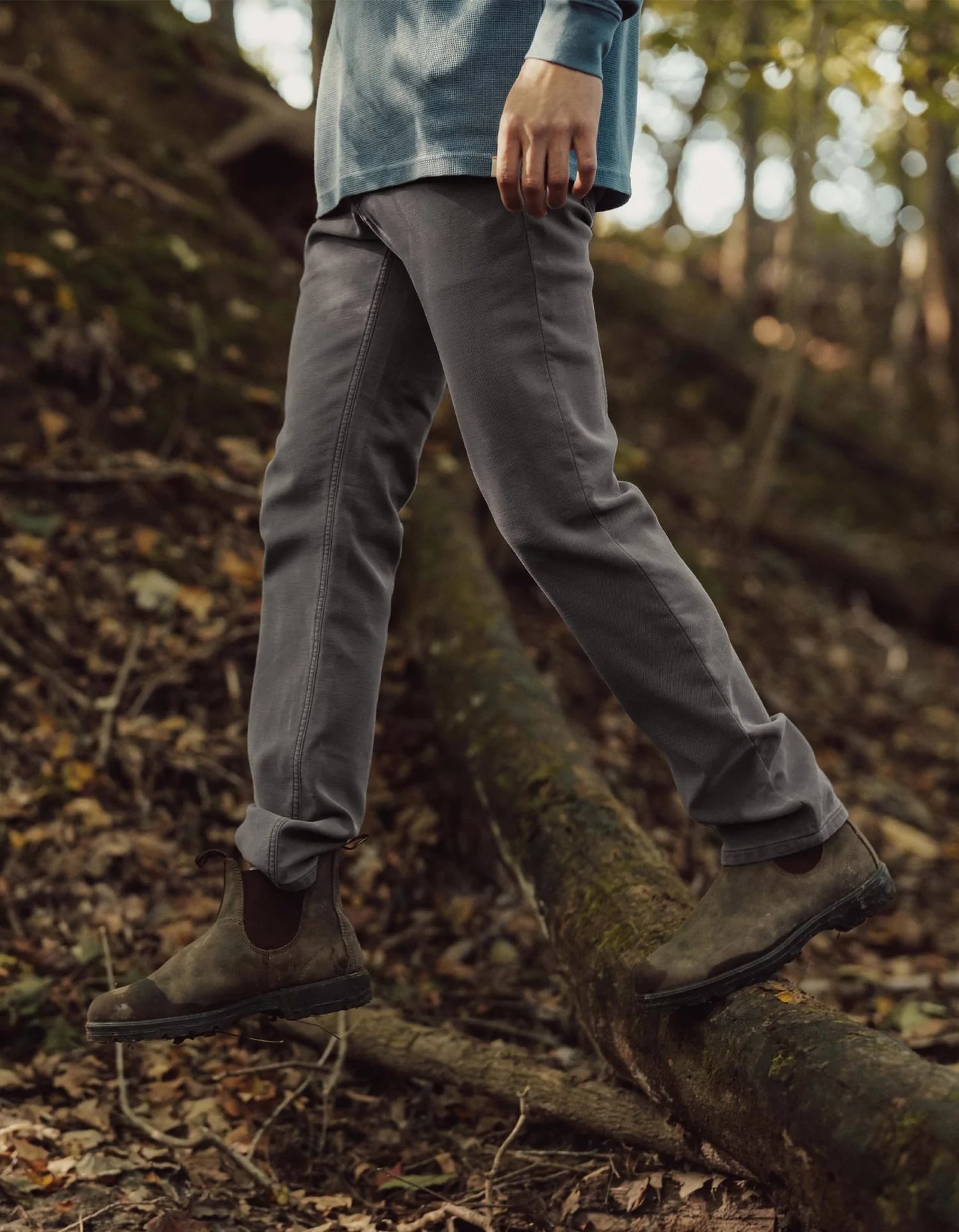 Comfort Terry Pant - Steel