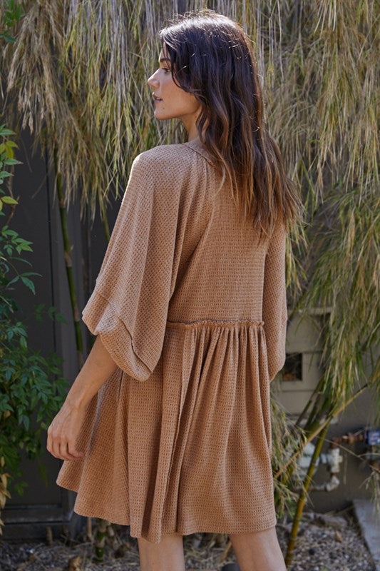 Aleda Dress - Camel