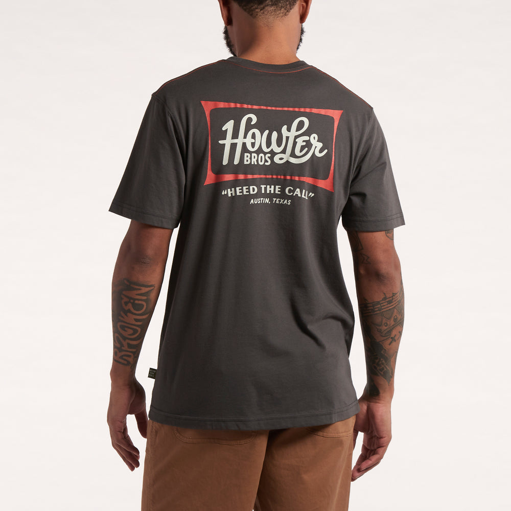 Howler Classic Pocket T-Shirt - Antique Black