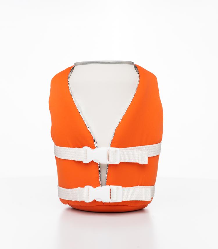 Vintage Orange Beverage Life Vest