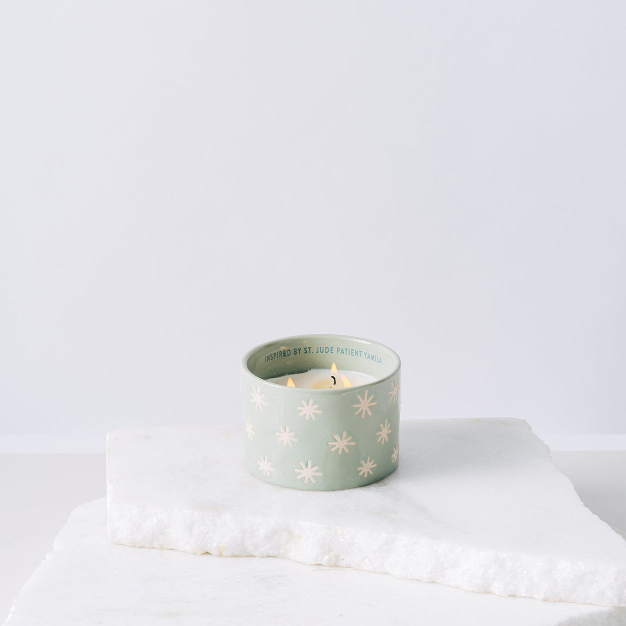 St. Jude Giveback "Inspire" 11 oz. Candle - Mist + Mint