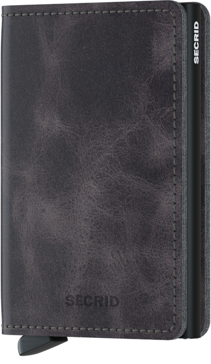 Slimwallet - Vintage Grey Black