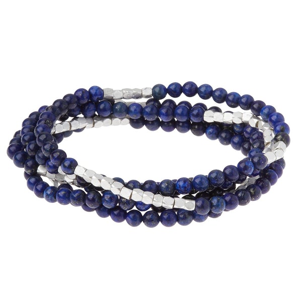 Lapis Stone of Truth Bracelet/Necklace