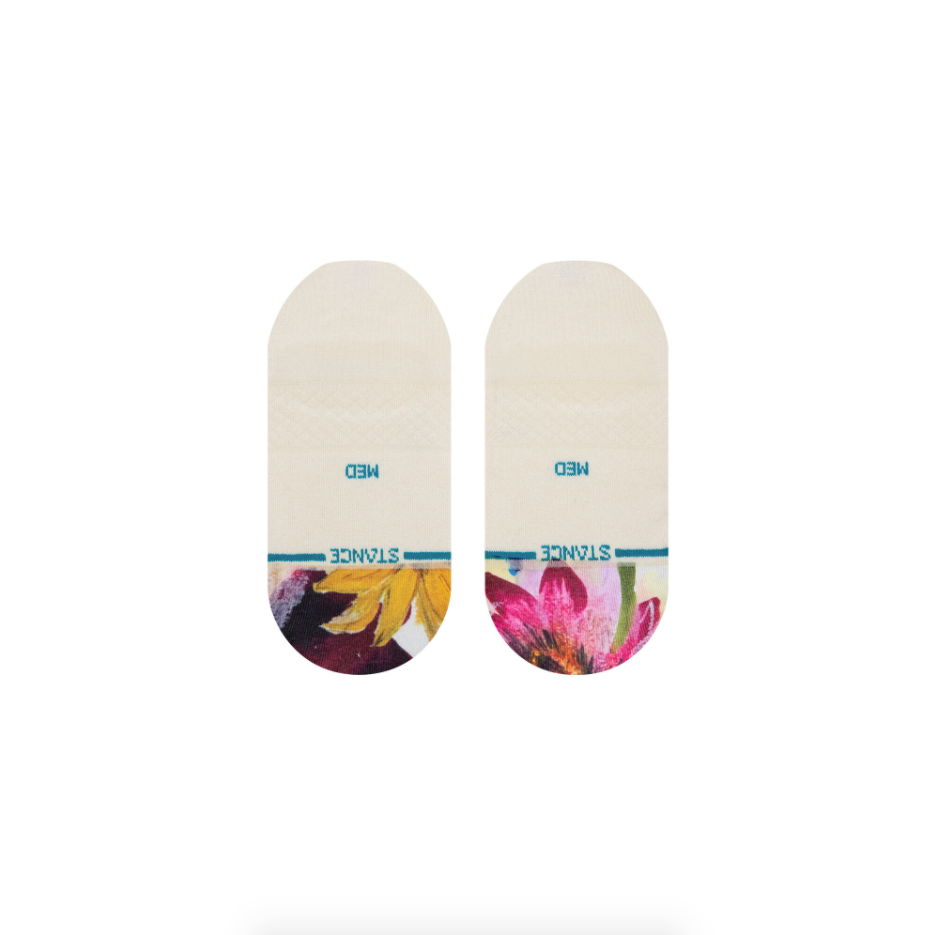 Lucid No Show Socks - Off White - MD