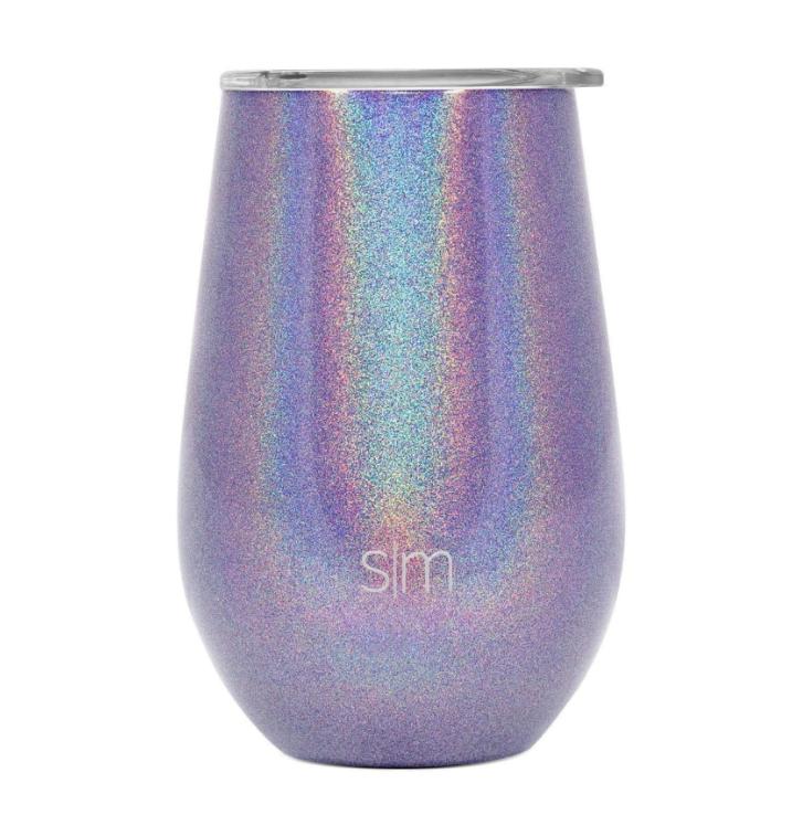 Simple Modern Stainless Steel Vacuum Insulated Spirit Wine Tumbler with  Press In Lid