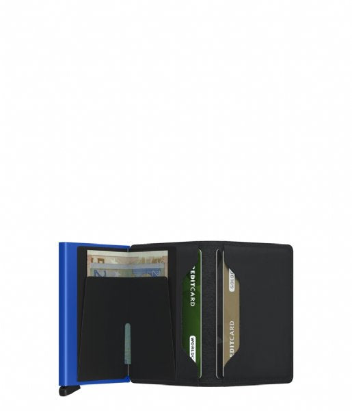 Slimwallet - Matte Black/Blue