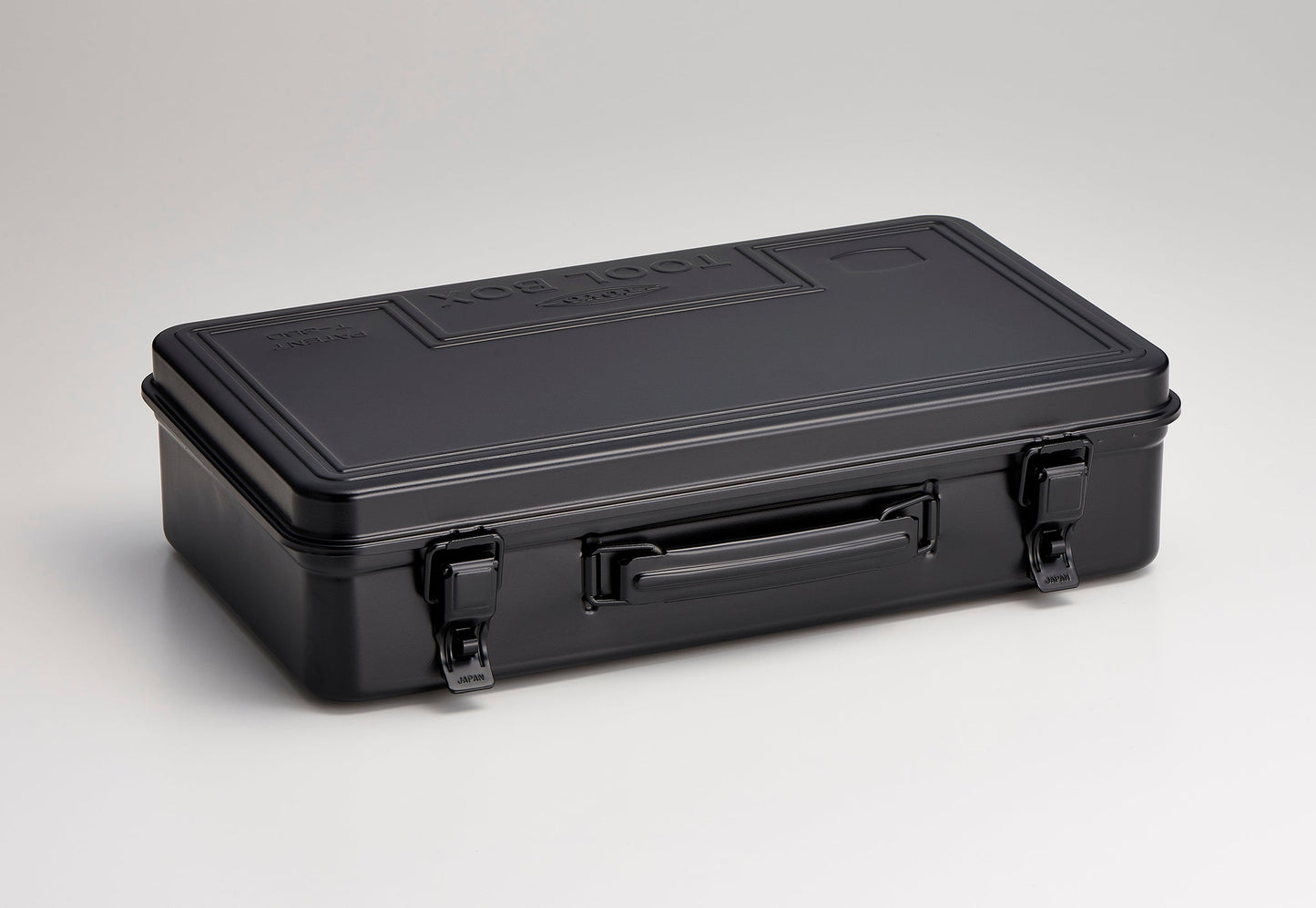 Steel Trunk Shape Toolbox - Black