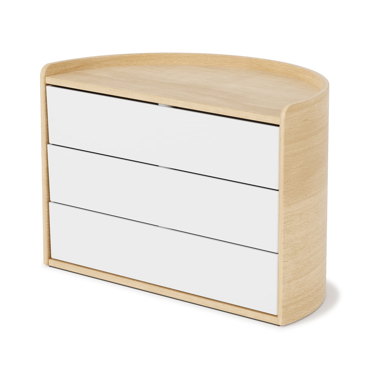 Moona Storage Box White/Natural