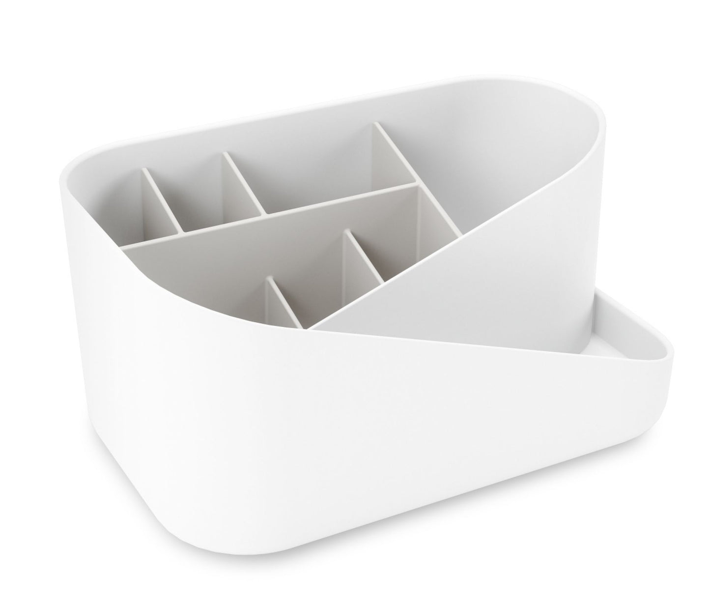 Glam Cosmetic Organizer - White/Grey