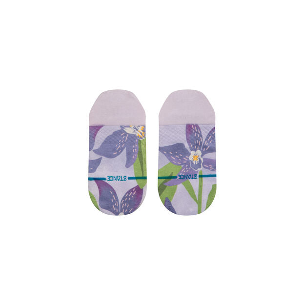 In Bloom Socks - Purple - MD