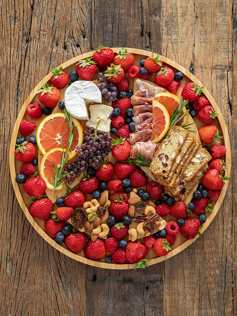 Wooden Serving Board Peace