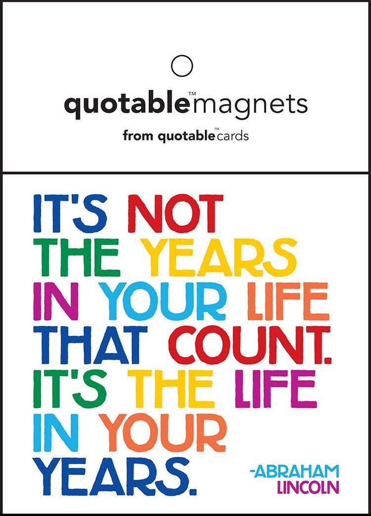 Magnet - Lincoln - LIfe In Years