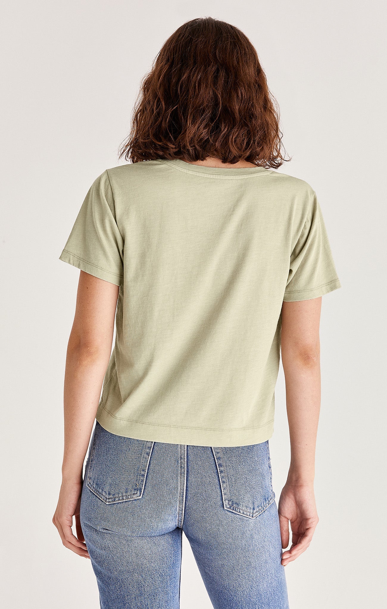 The Classic Skimmer Tee - Pistachio