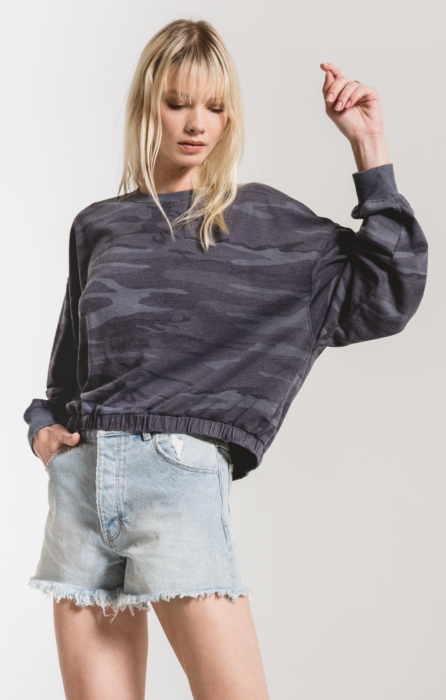 The Camo Relaxed Pullover