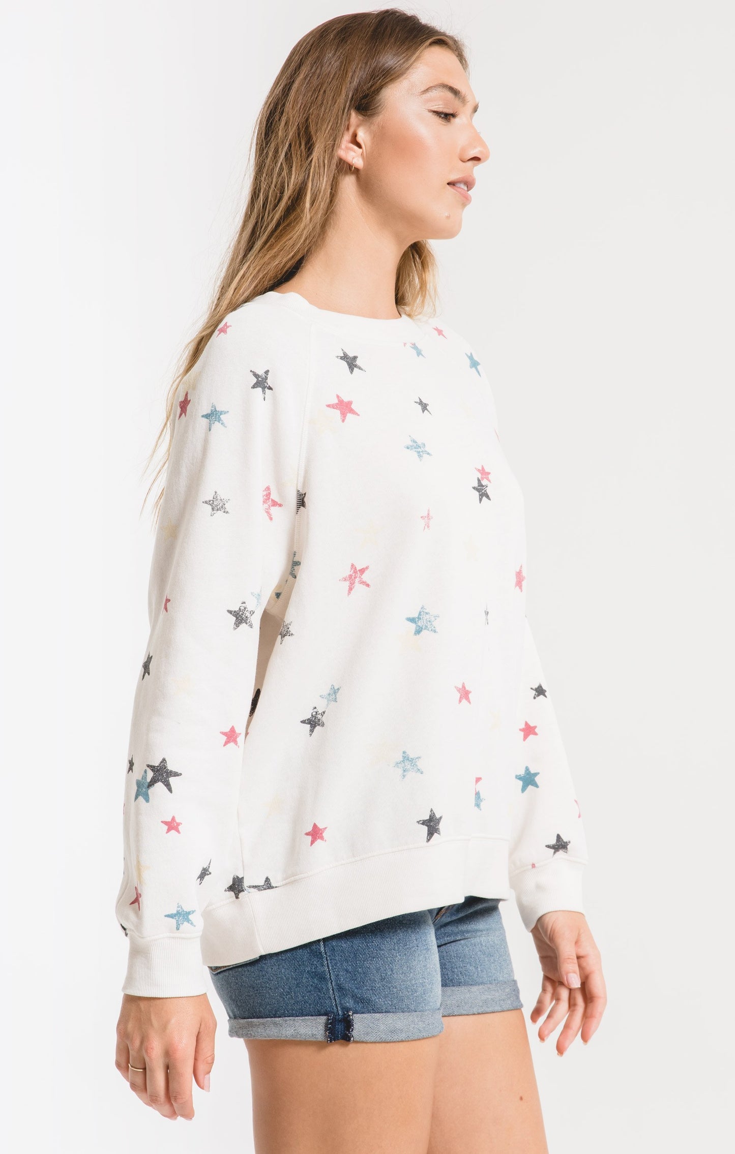 The Distressed Star Pullover
