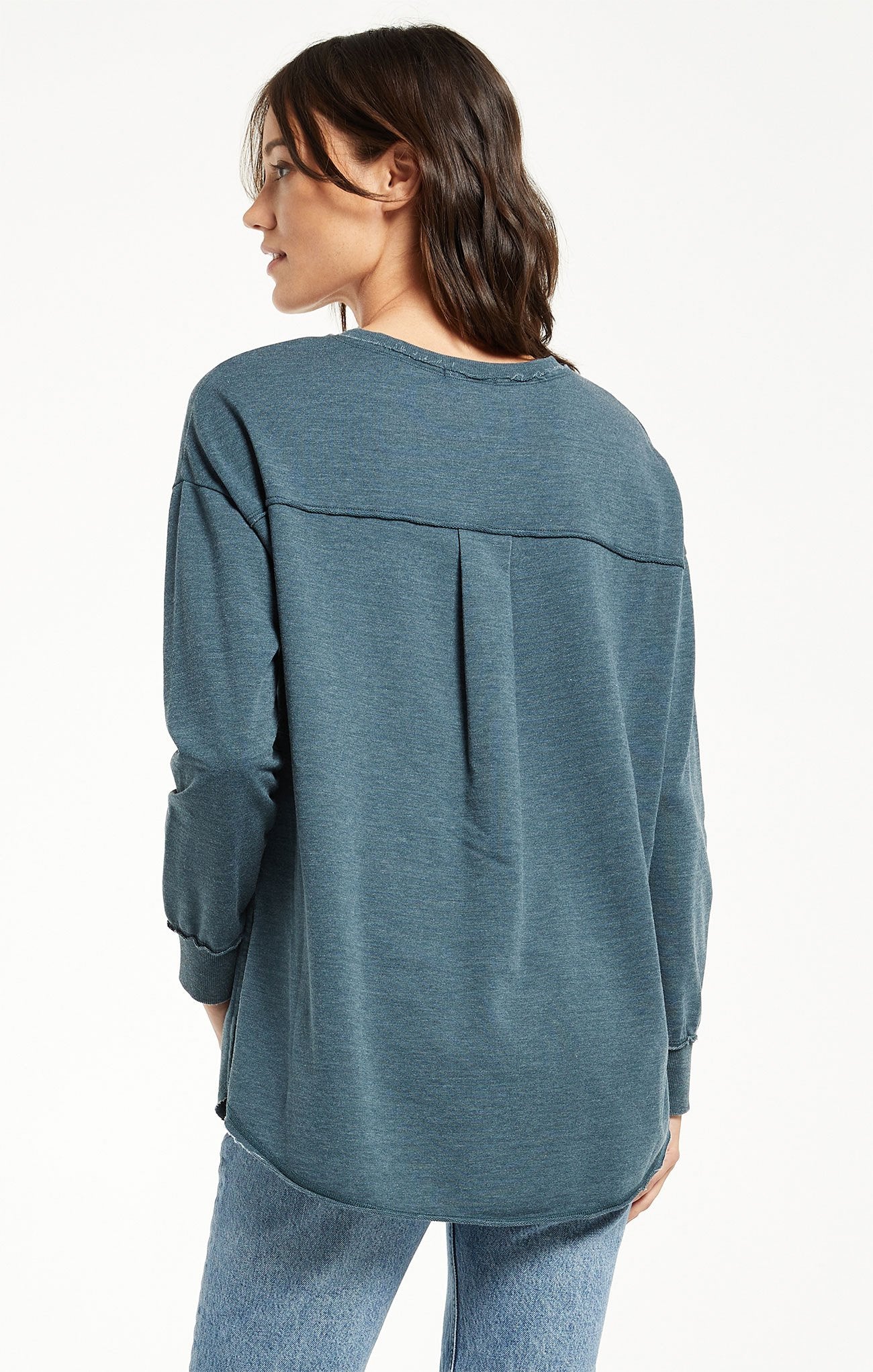 V-Neck Weekender - Deep Emerald