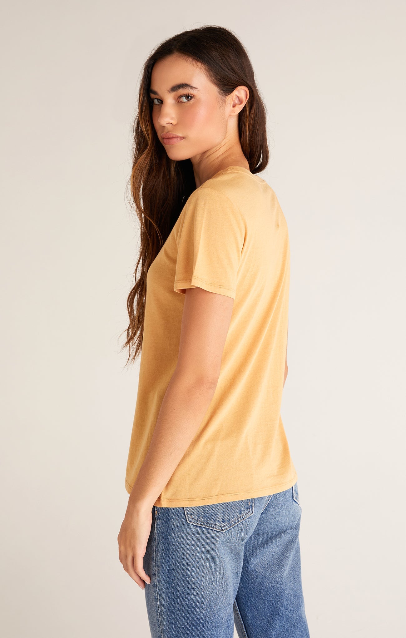 Easy Modal Tee - Wheat