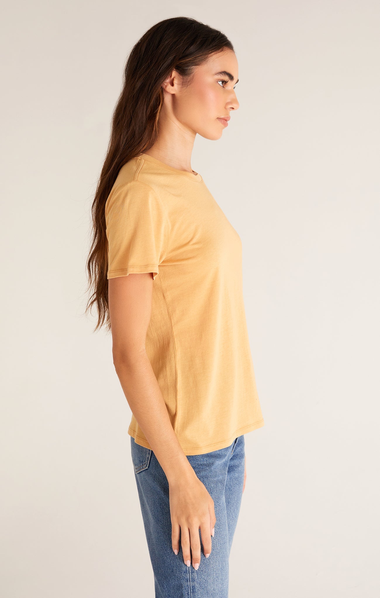 Easy Modal Tee - Wheat