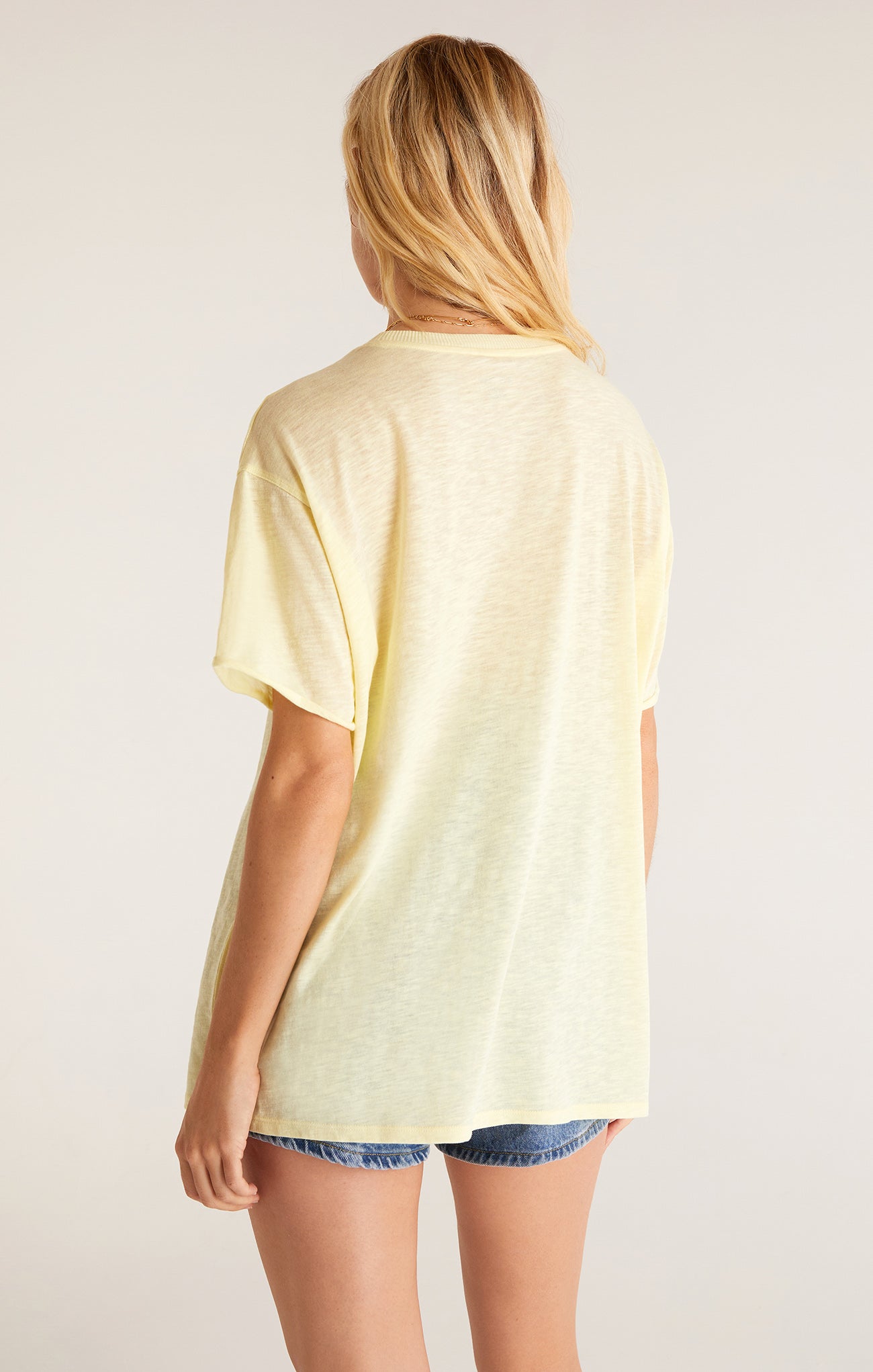 The Oversized Tee - Tropical Sun