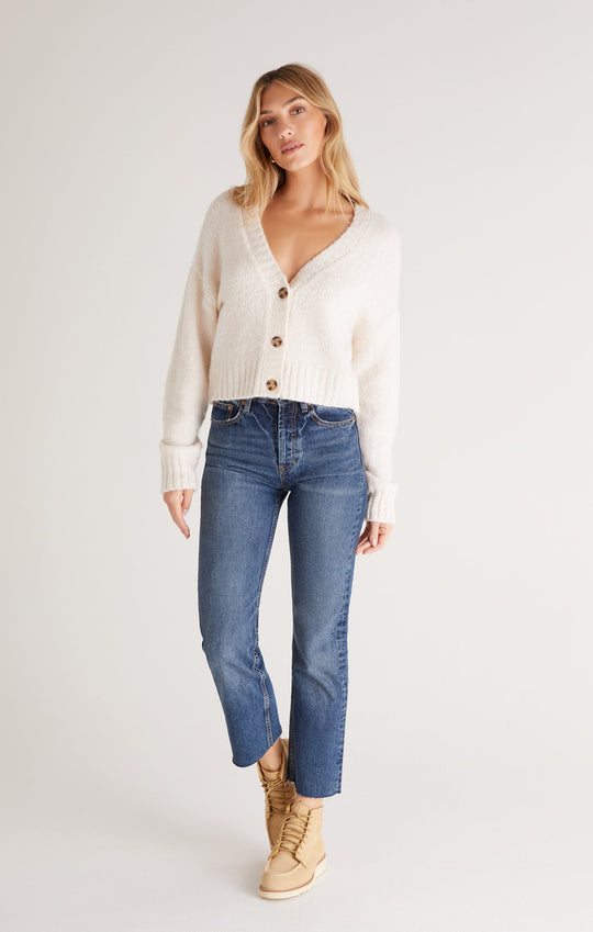 Allegra Cardigan - Sandstone