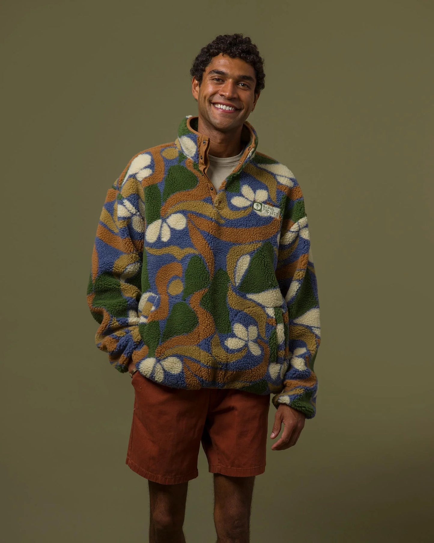 Zion Narrows Sherpa Pullover