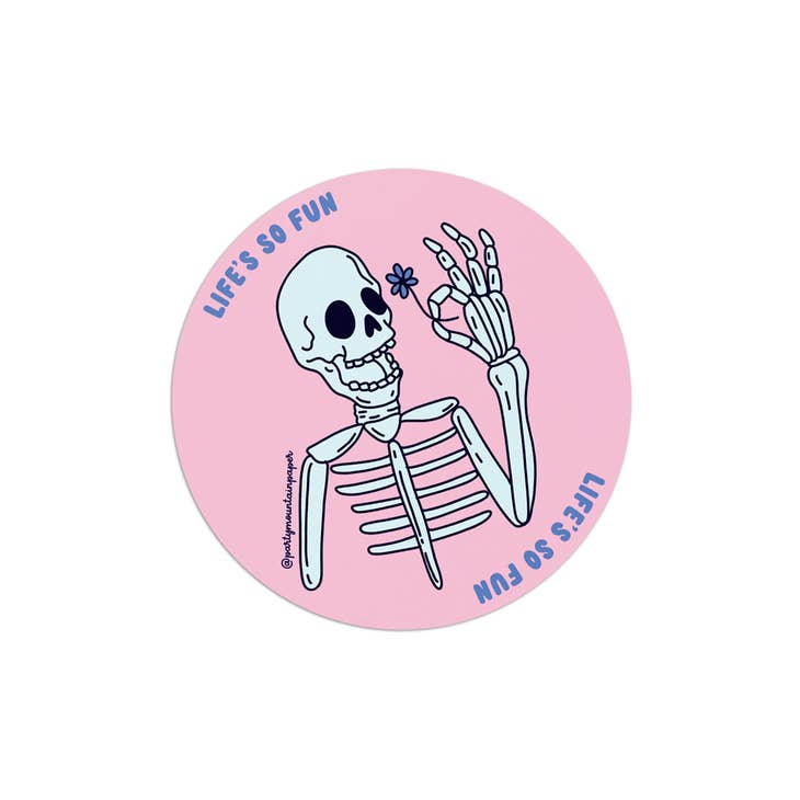 Life's So Fun Sticker