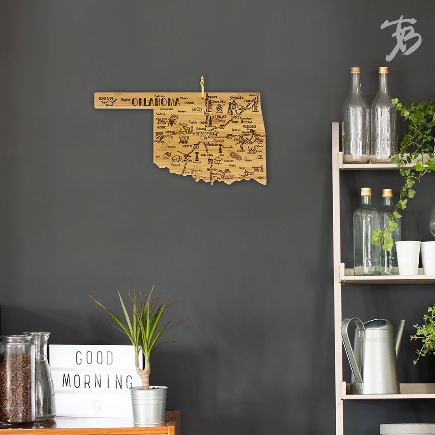 Destination Oklahoma Cutting Board