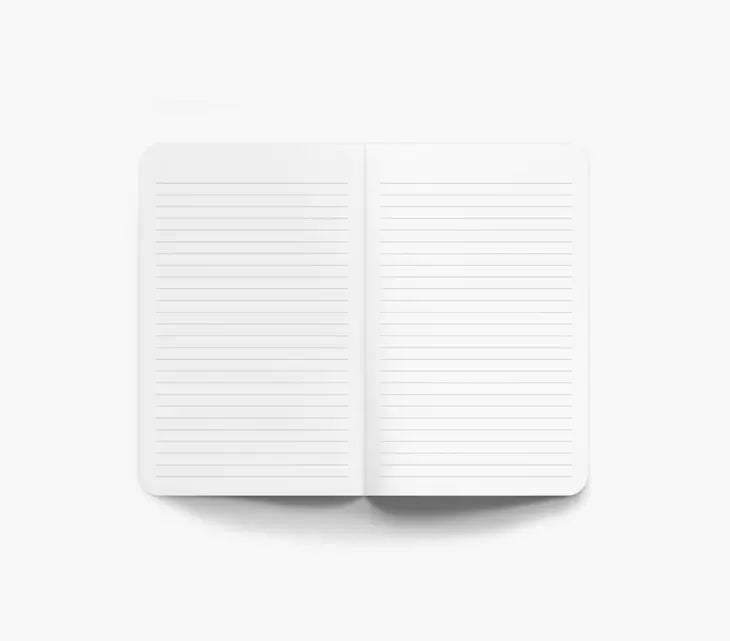 Sunset Hare Classic Layflat Notebook