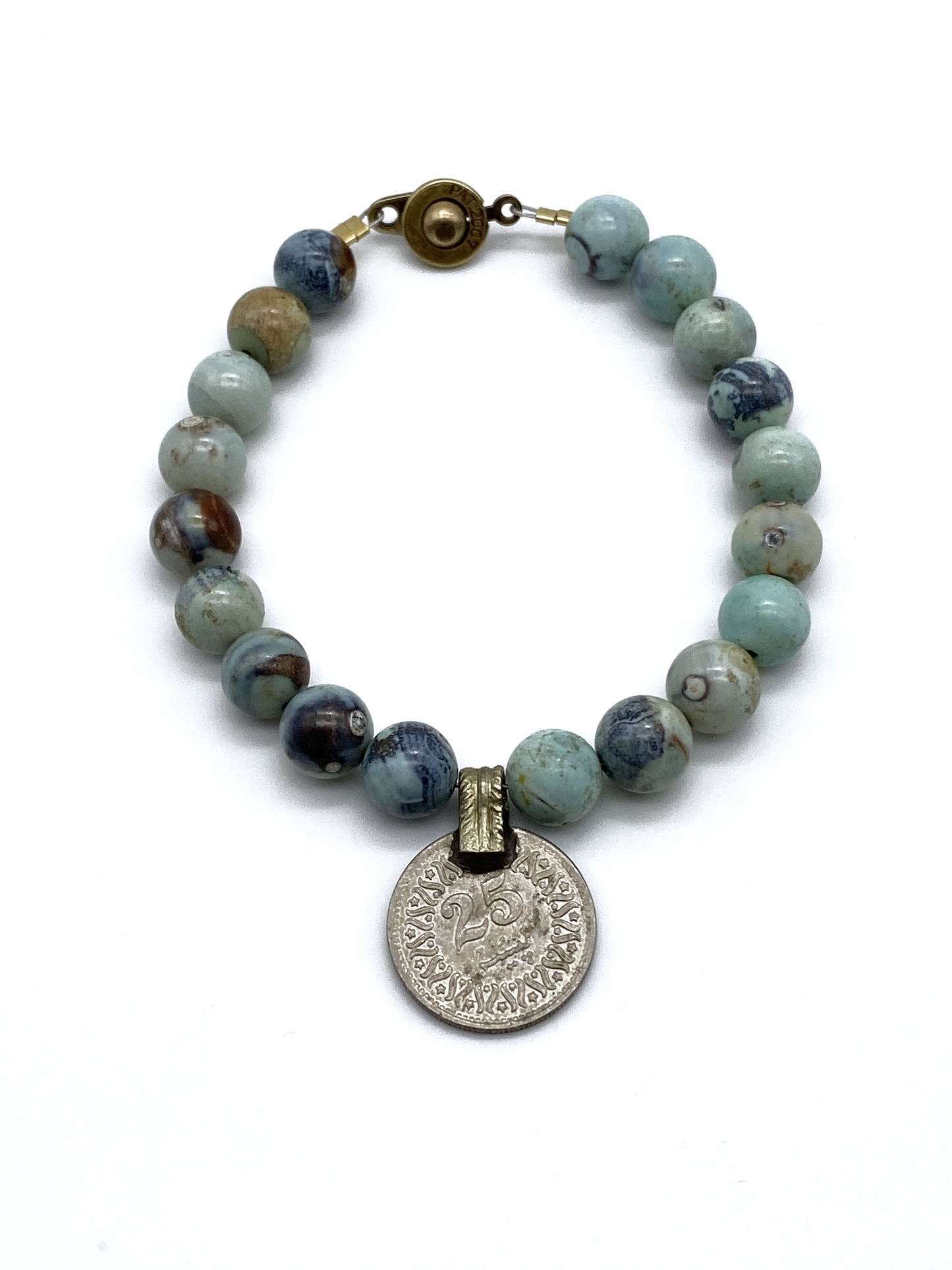 Impression Jasper with Coin Afton Bracelet