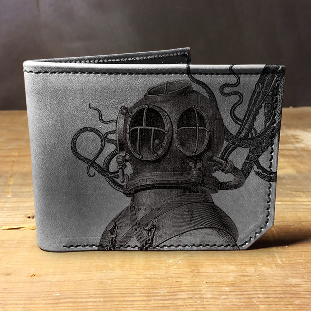 Backerton Leather Wallet - Aquanaut