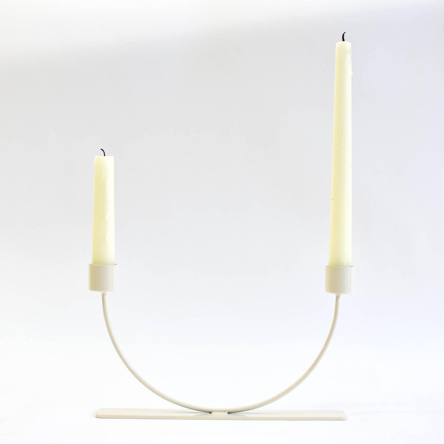 U Candleholder - Cream