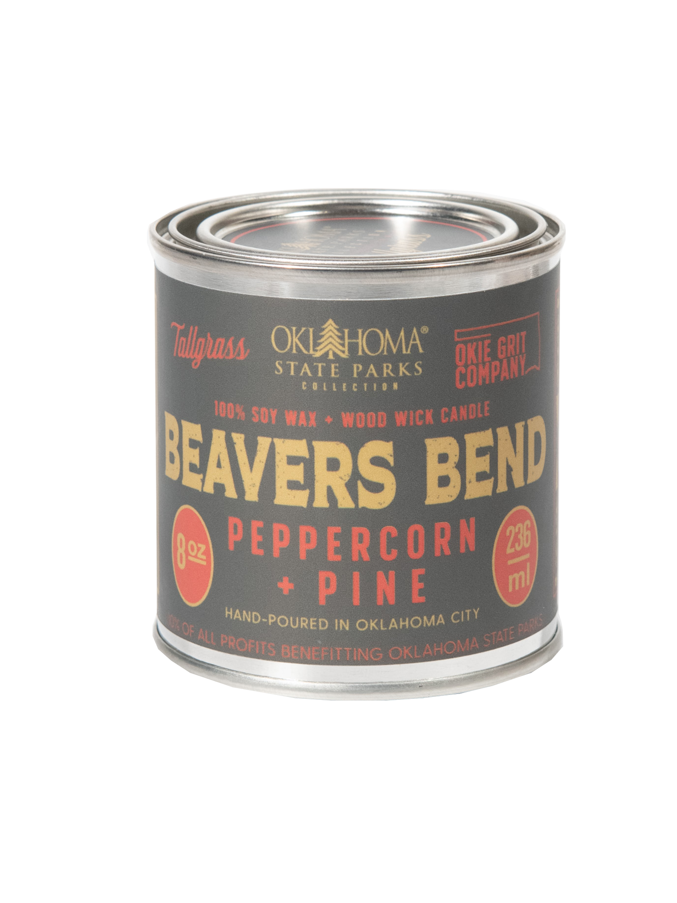 Beavers Bend 8oz Soy Wax Candle