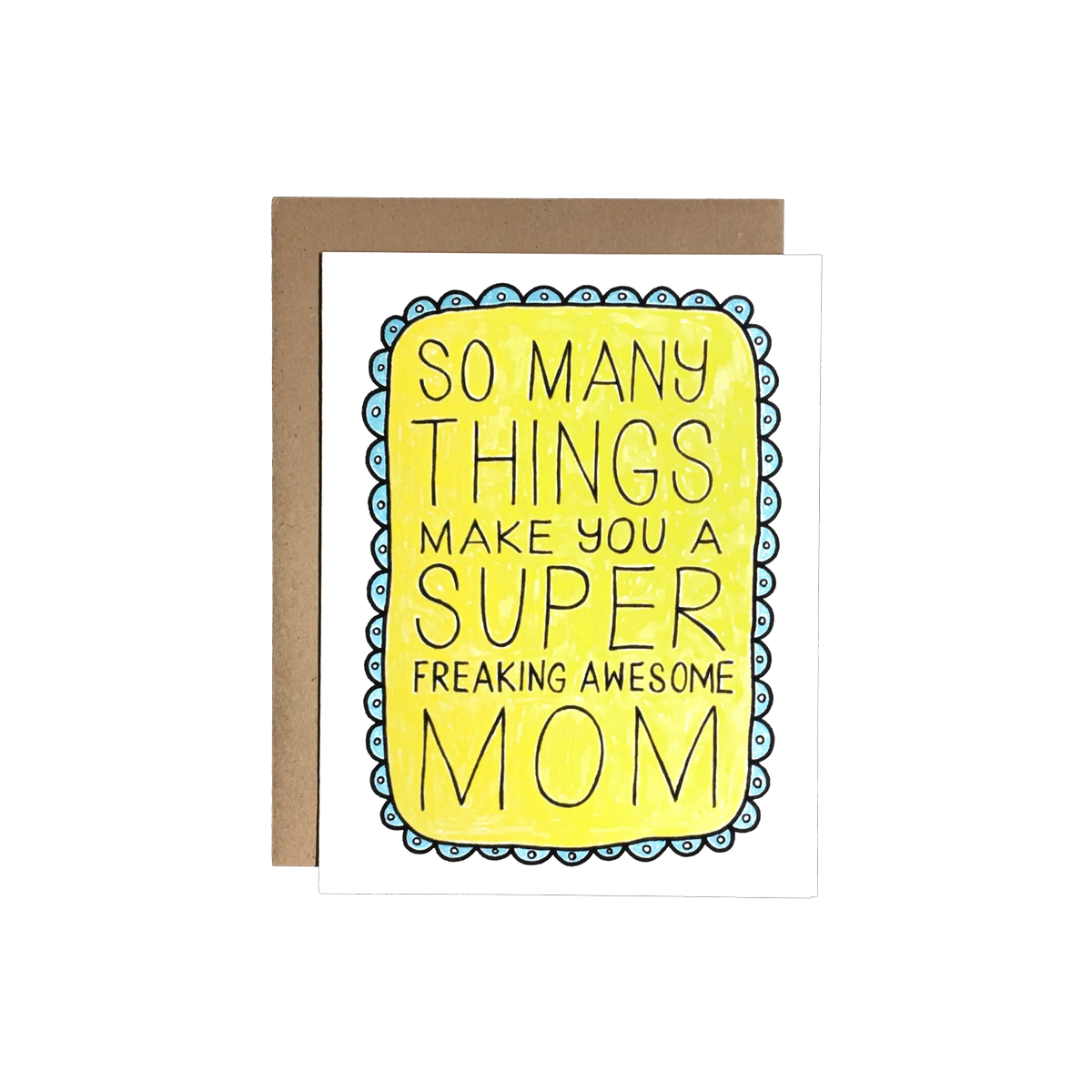 Mother's Day Awesome Mom Card