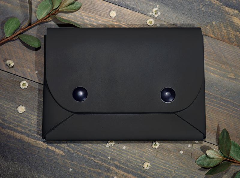 Backerton Black Midi Wallet