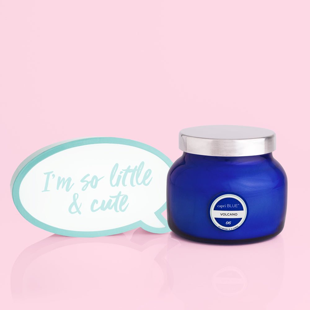 Petite Blue Jar - Volcano