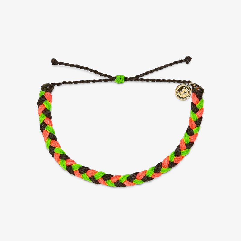 Braided Bracelet - Watermelon