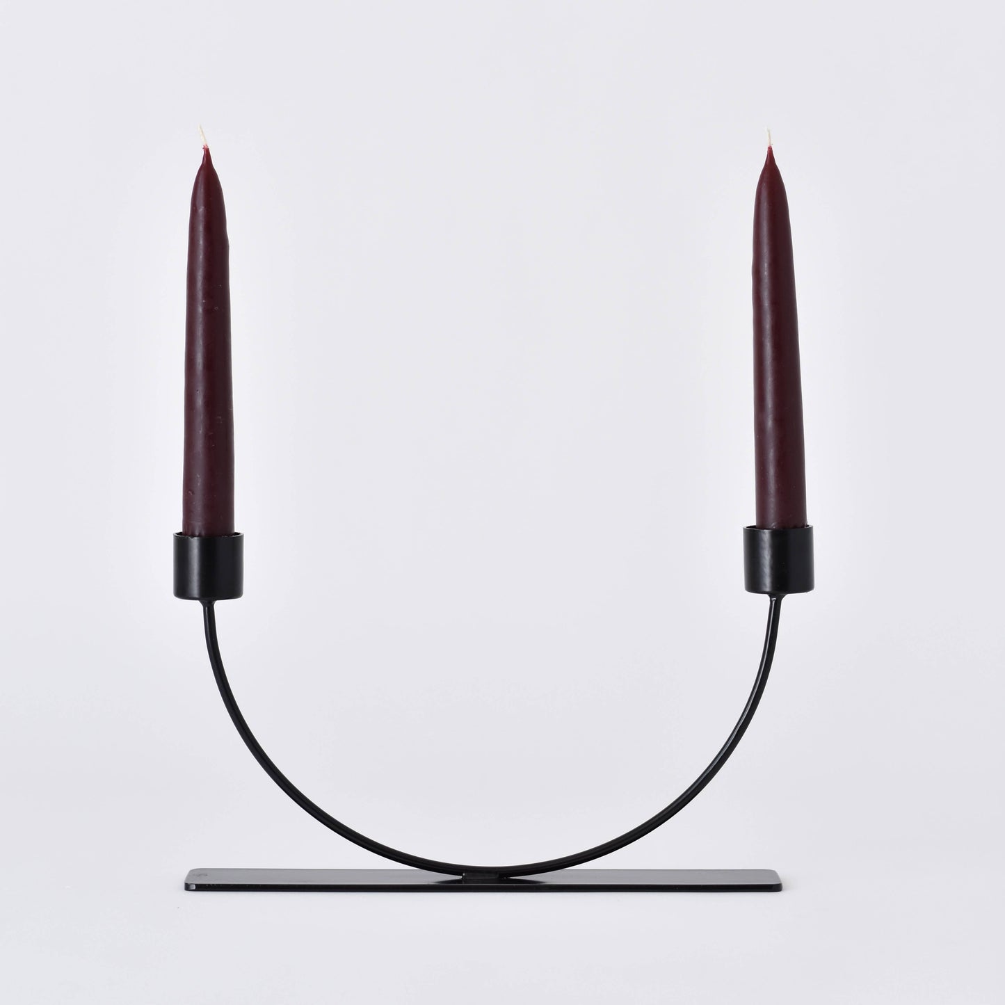 U Candleholder - Black