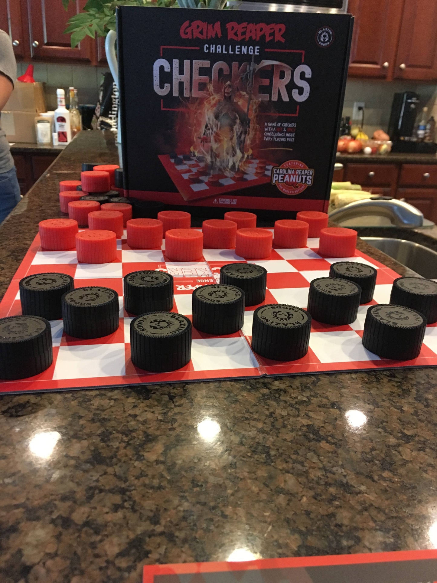 Grim Reaper Challenge Checkers