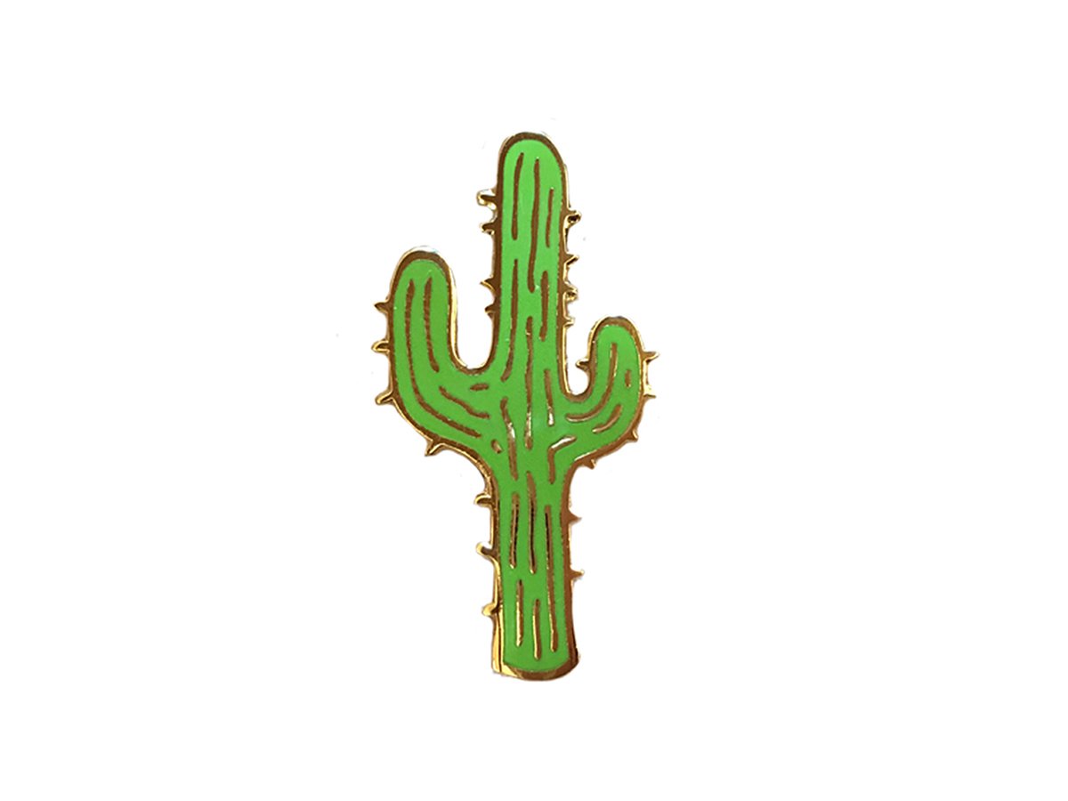 Cactus Enamel Pin