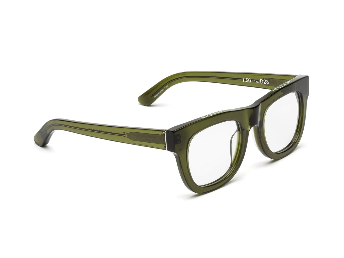 D28 Blue Light Glasses - Heritage Green