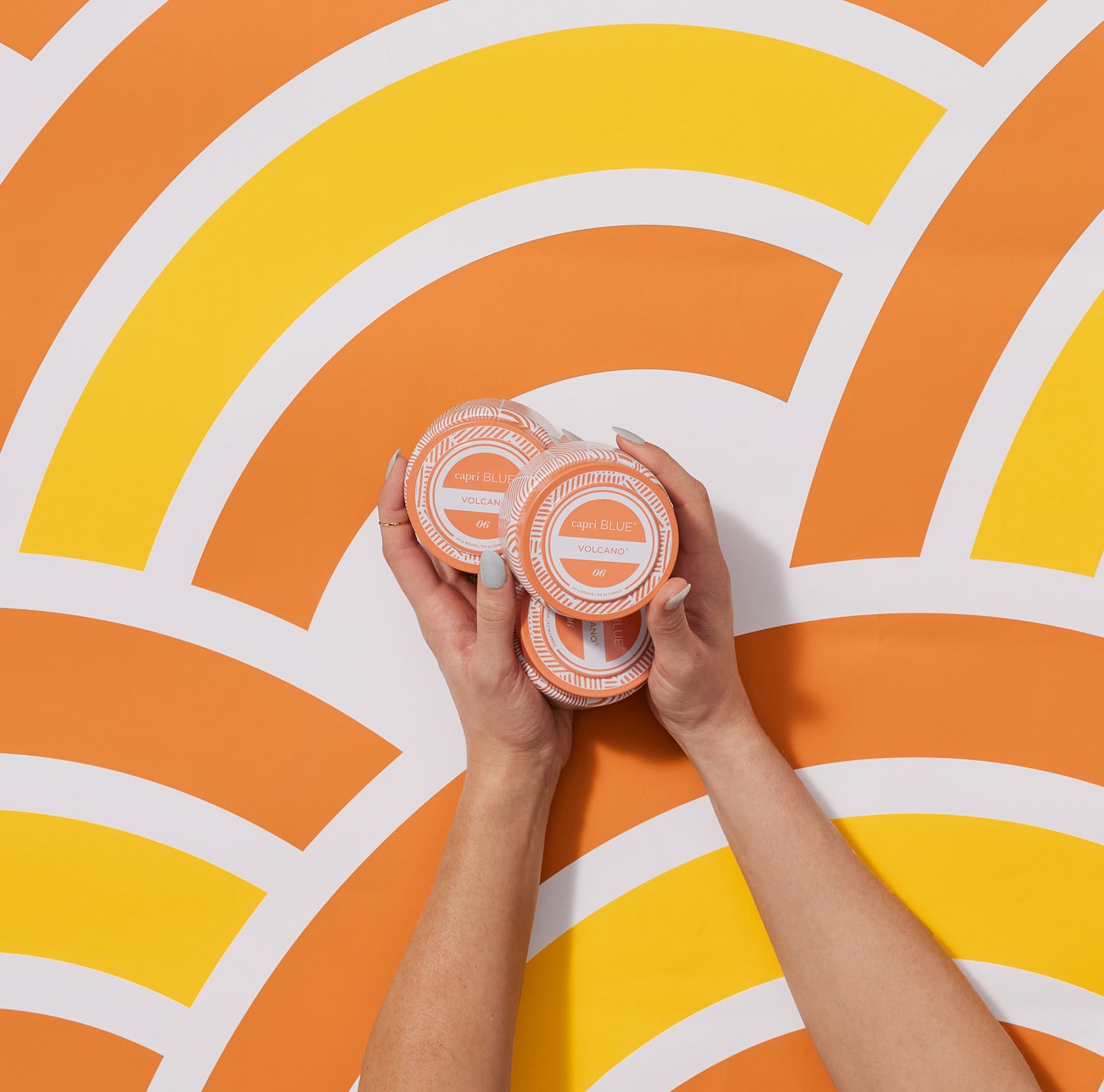 Tangerine 8.5oz Printed Tin - Volcano