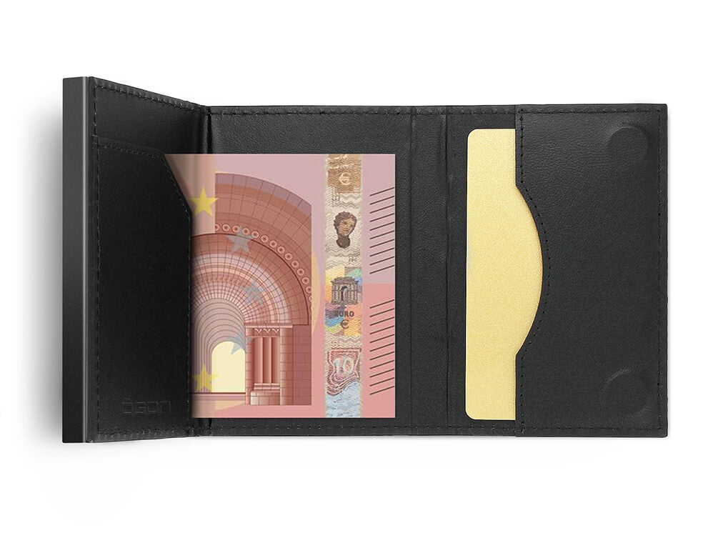 Cascade Slim - Traforato Full Black