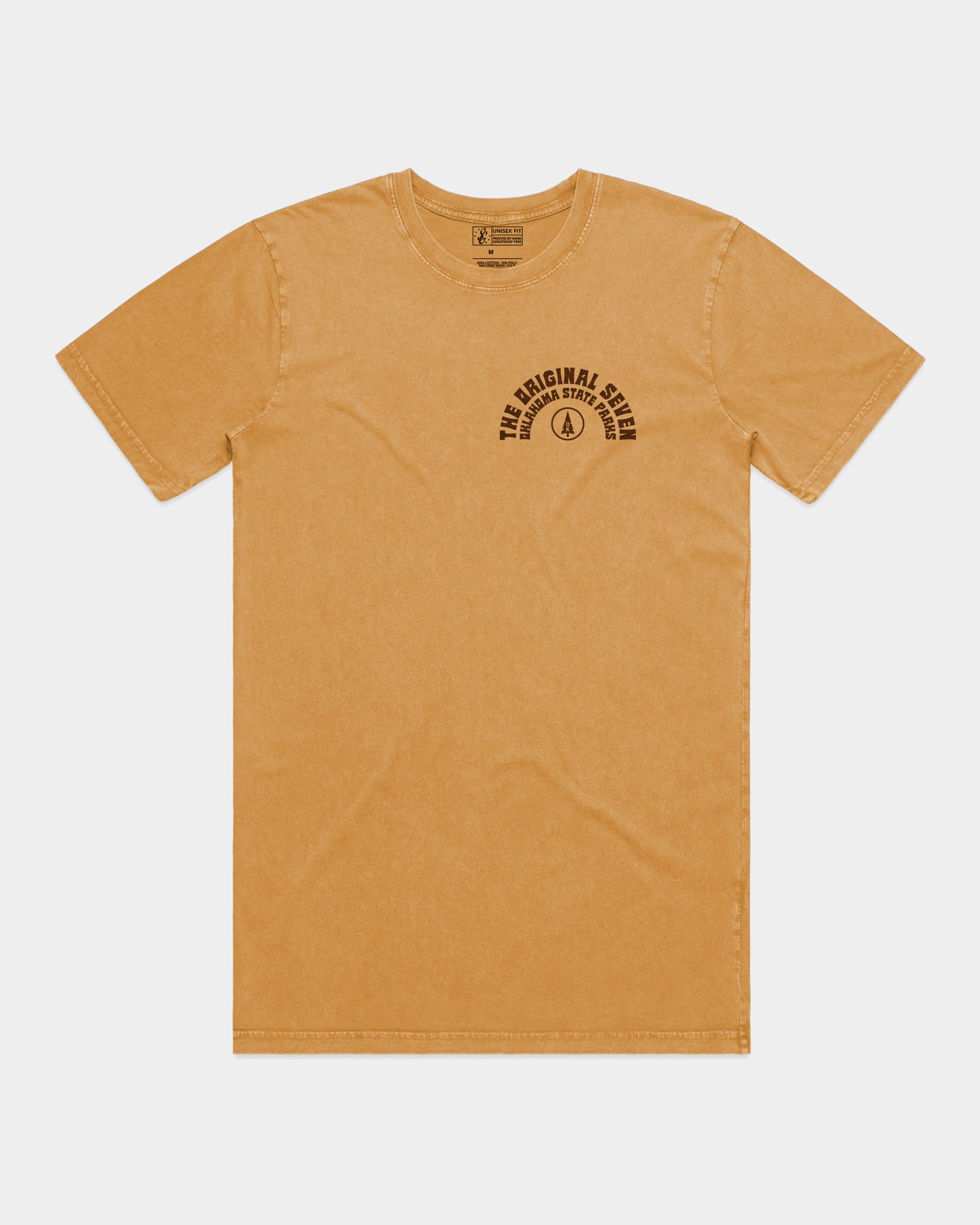 The Original Seven Tee - Vintage Mustard