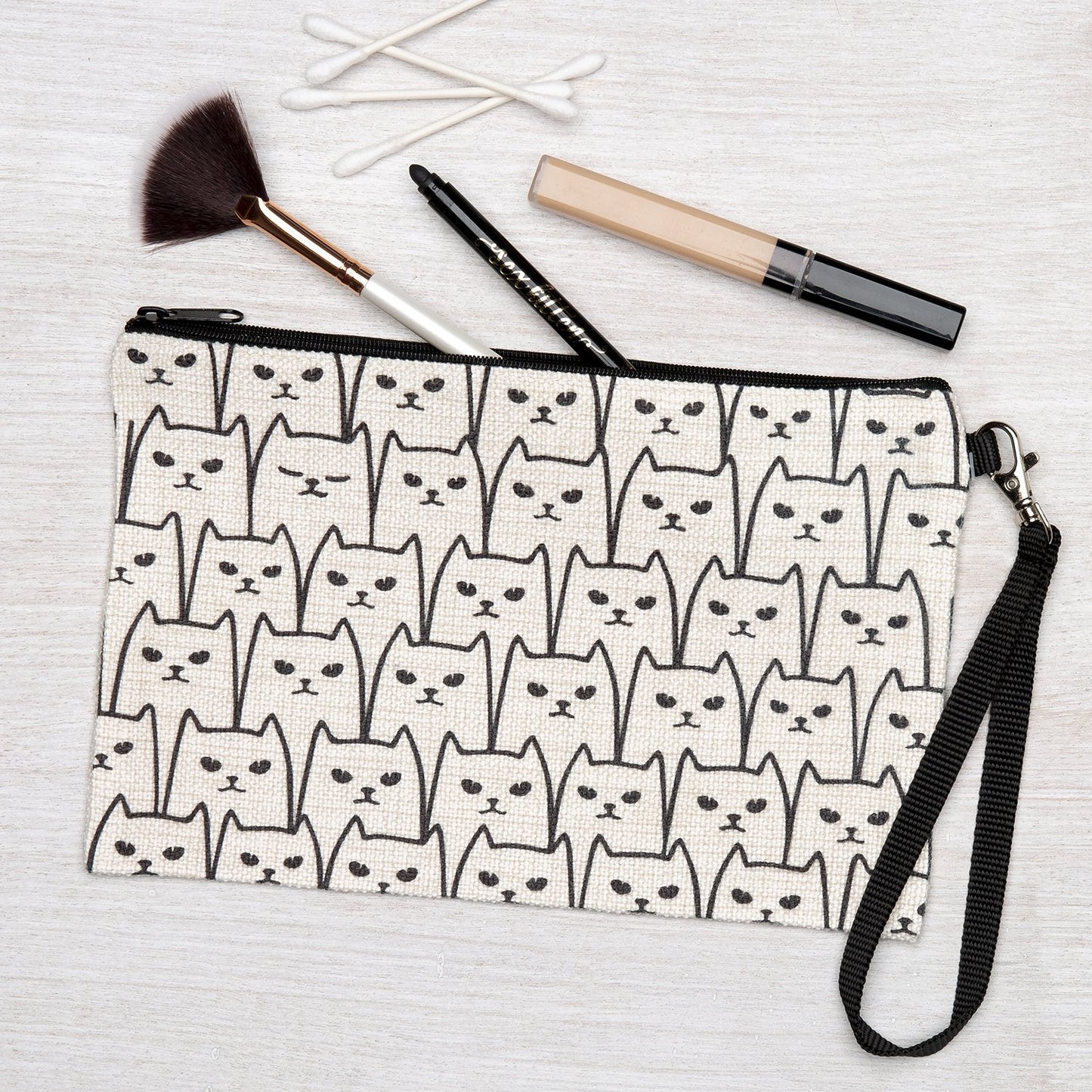 Cats Zipper Pouch - LG