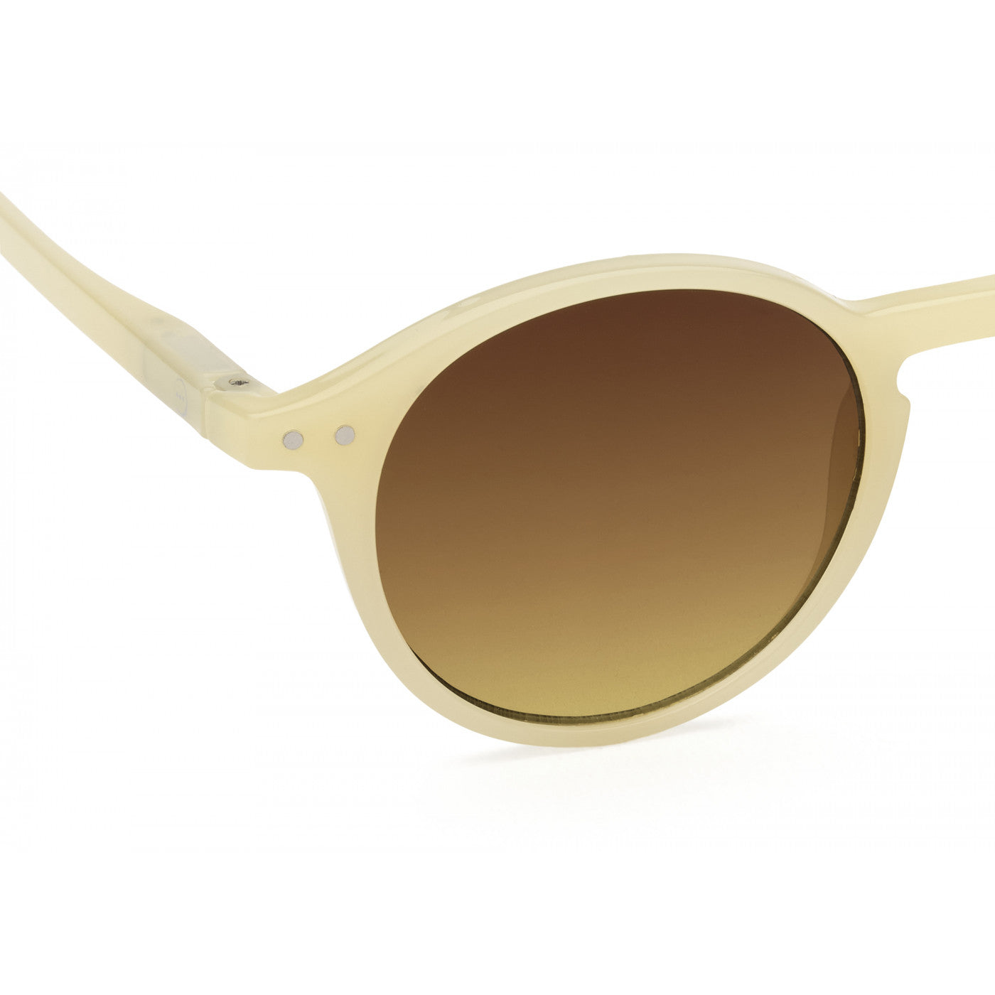 #D Sunglasses - Glossy Ivory